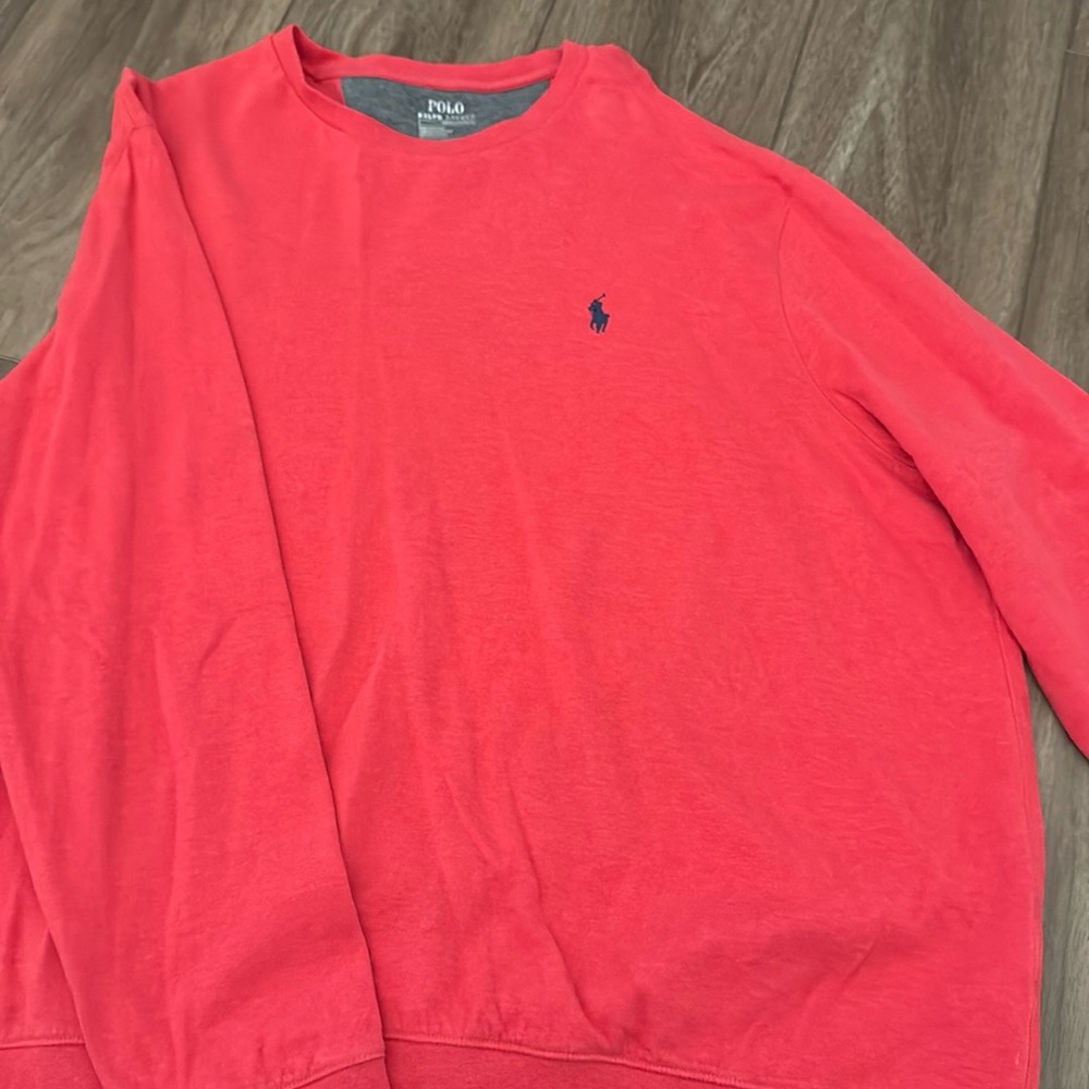 Red Polo Crewneck